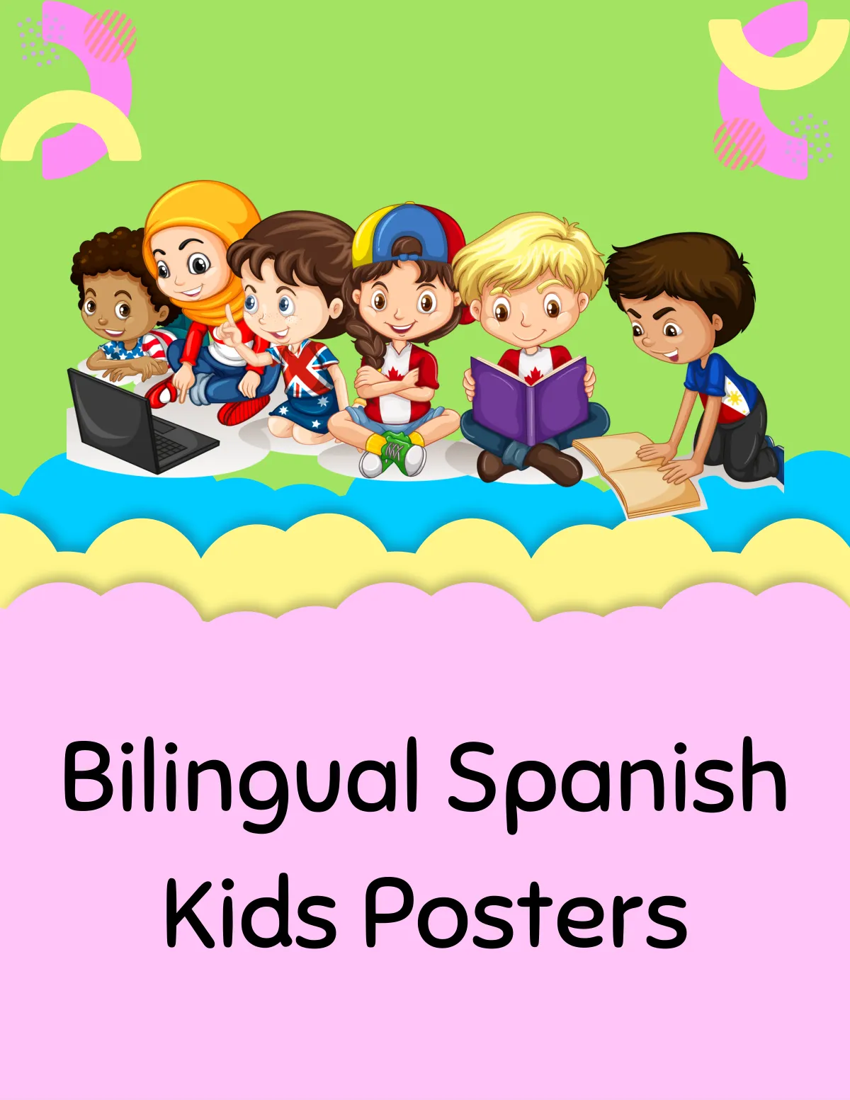 Bilingual Spanish for Kids Posters