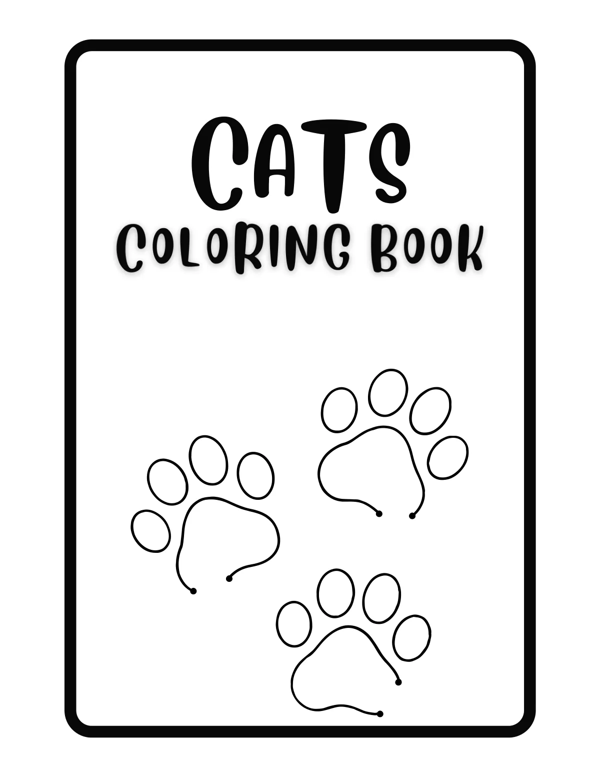 Cats Coloring Pages for Kids