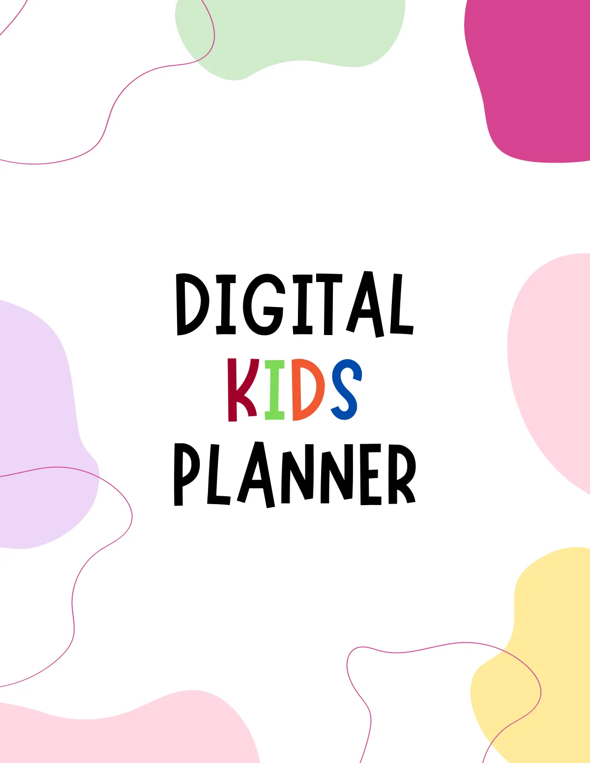 Digital Kids Planner