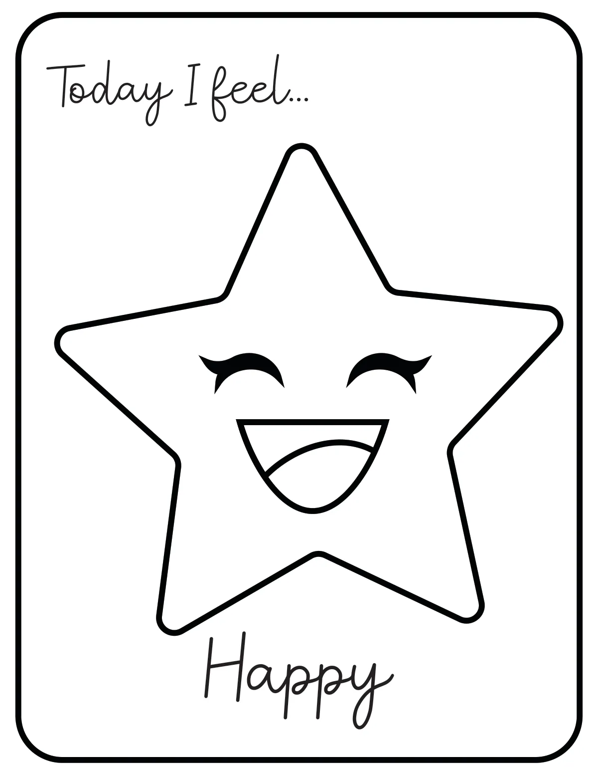 Emotion Coloring Book
