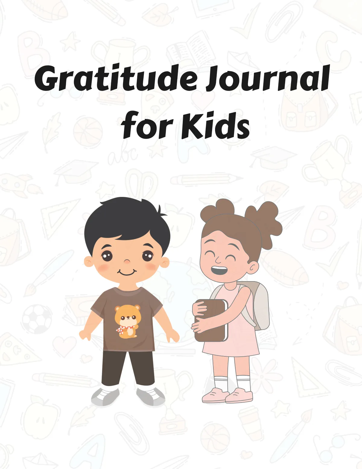 Gratitude Journal for Kids 220 pages