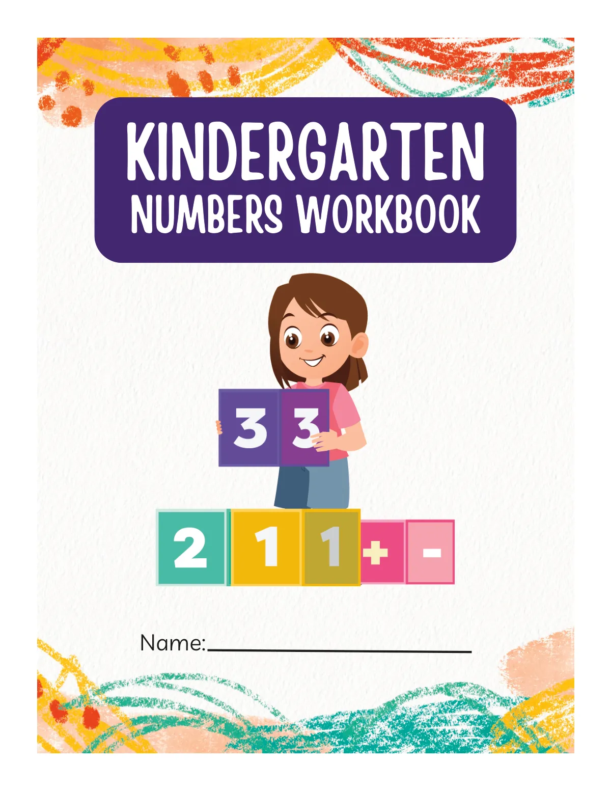 Kindergarten Numbers Workbook