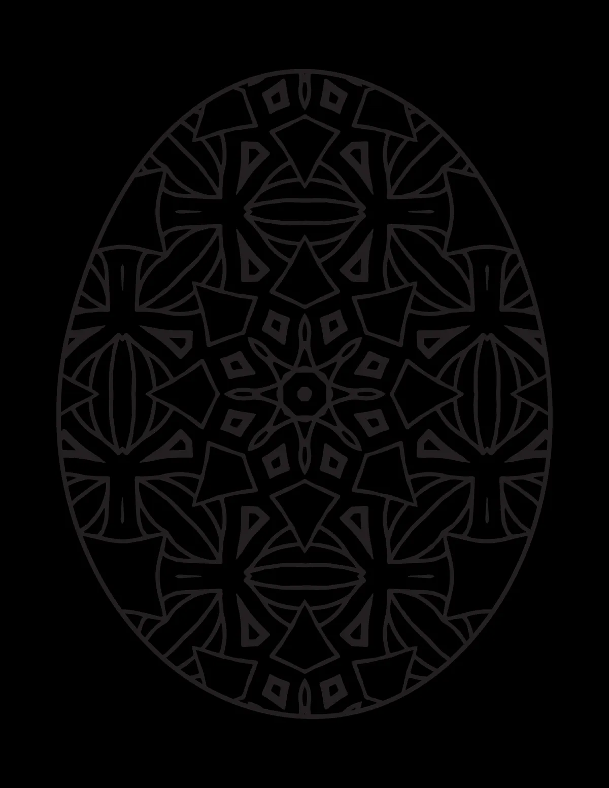Mandala - Easter egg