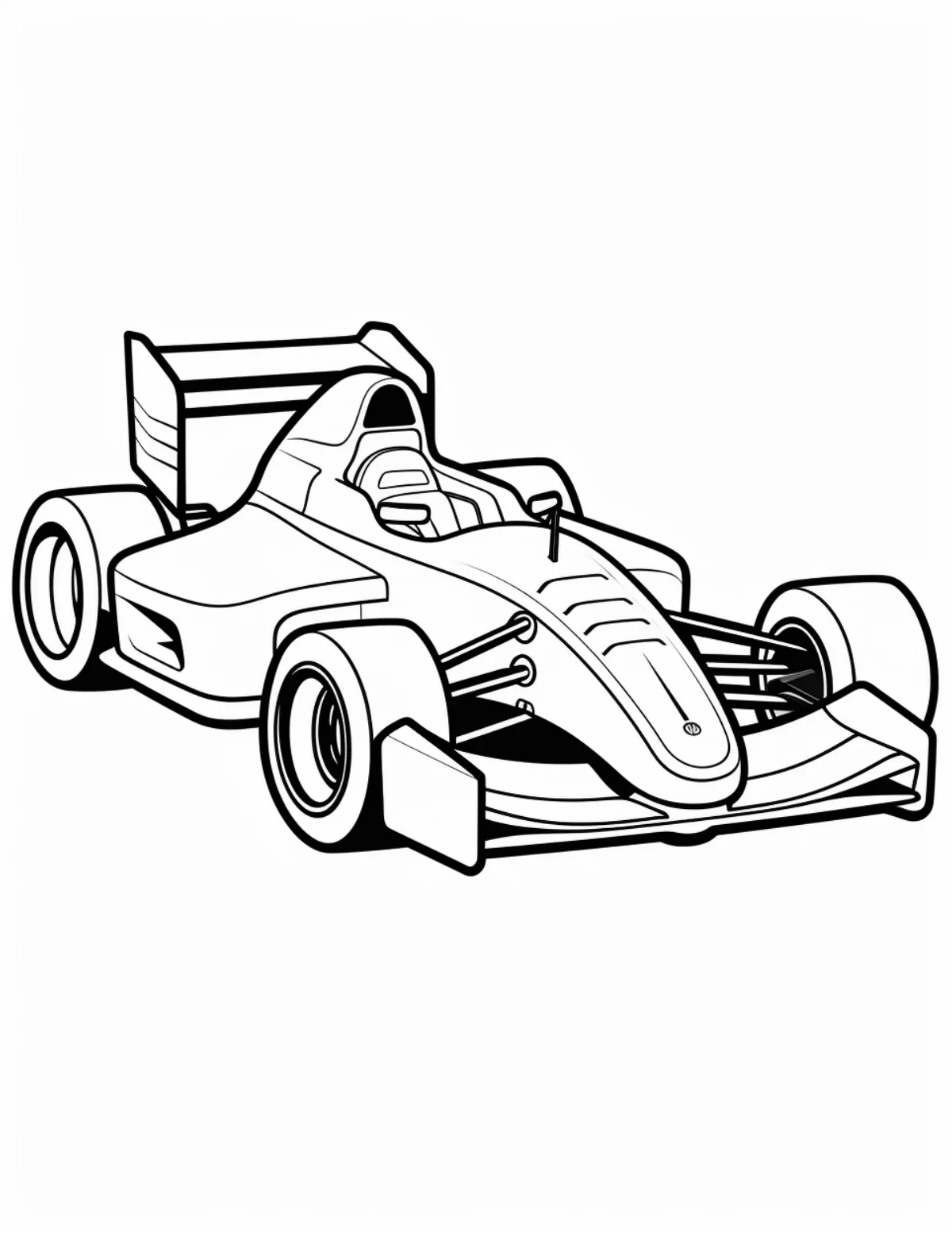 Sports and Racing Car Coloring Book