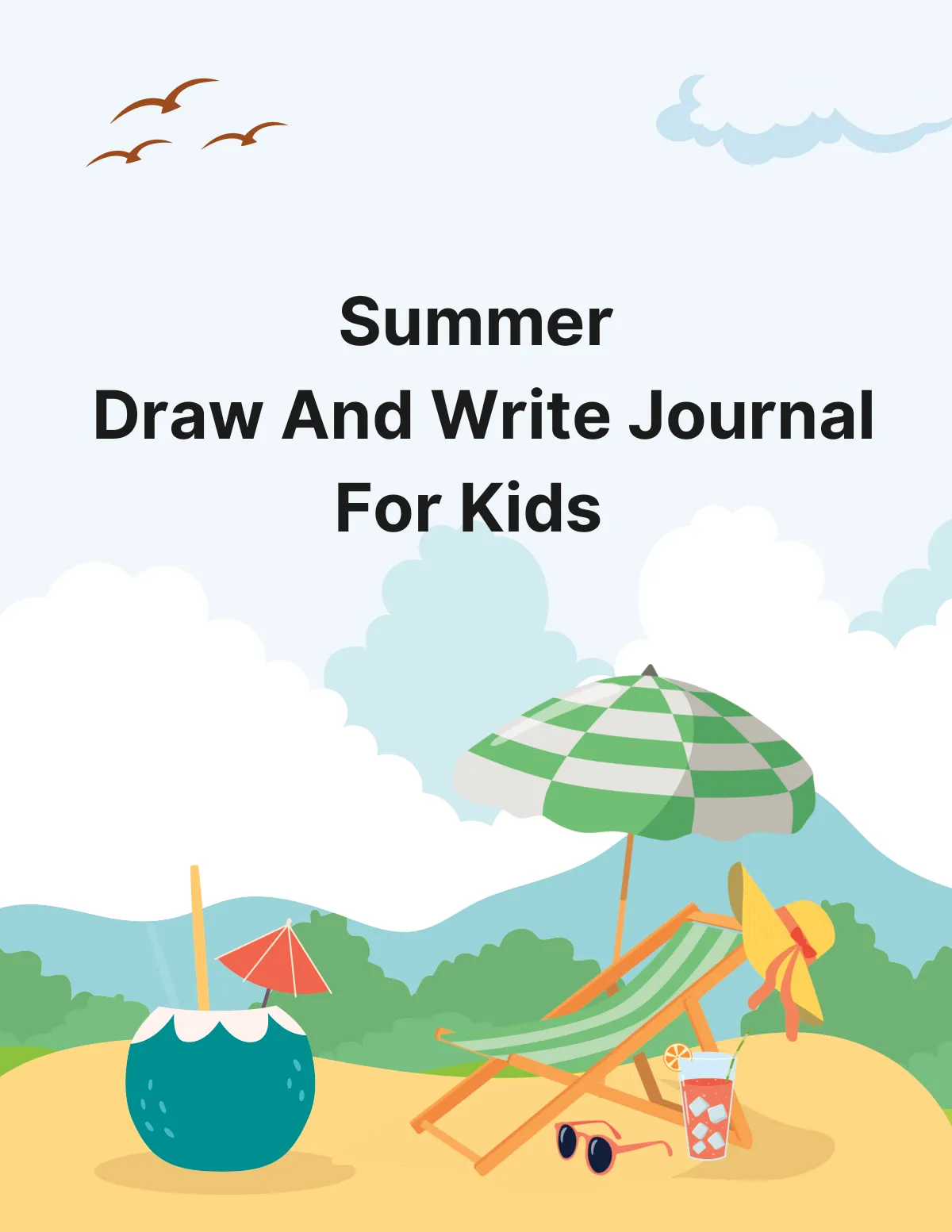 Summer Draw Write Journal