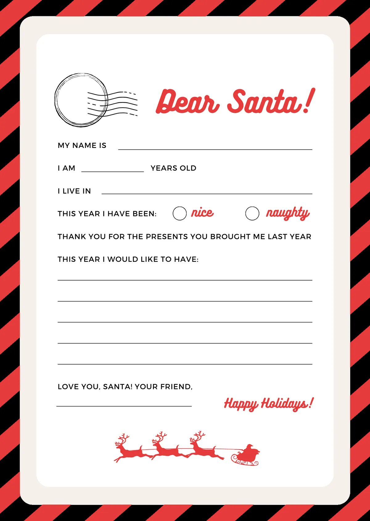 Unique Santa Letter Bundle