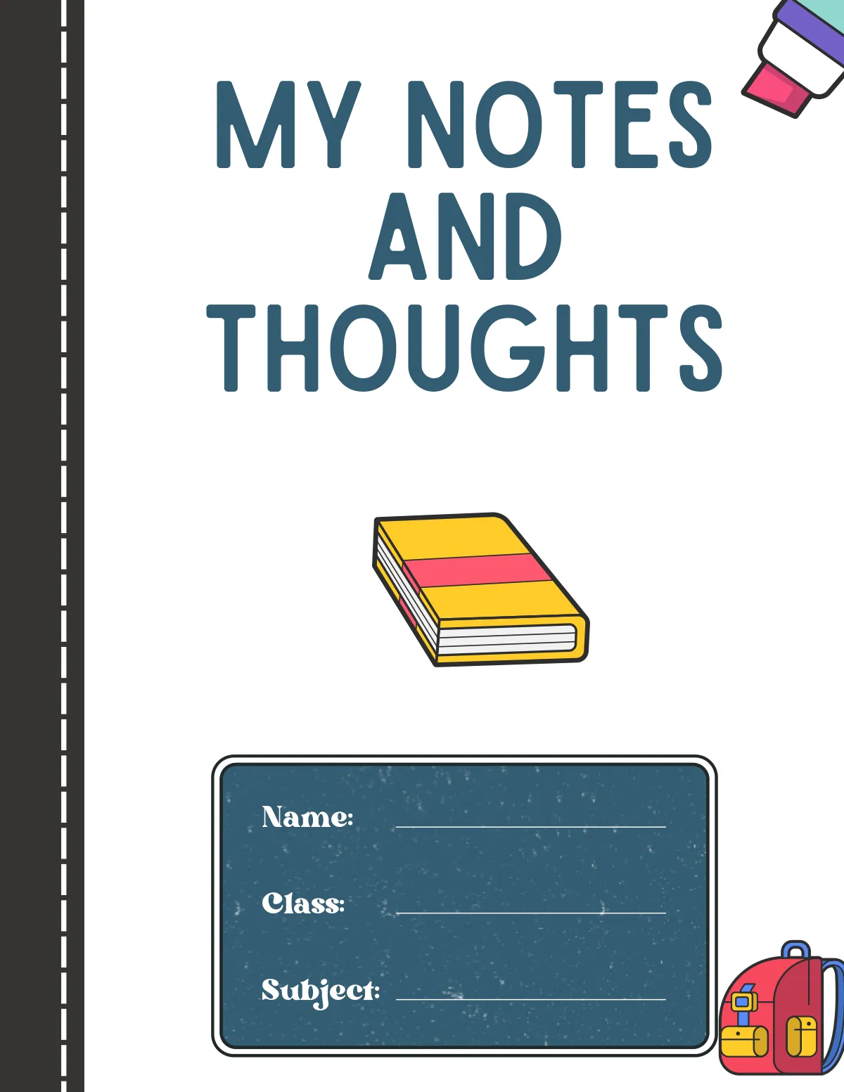 Weekly Planner For Kids