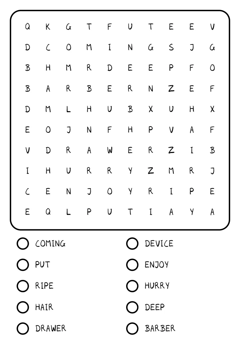 WORD PUZZLES 1