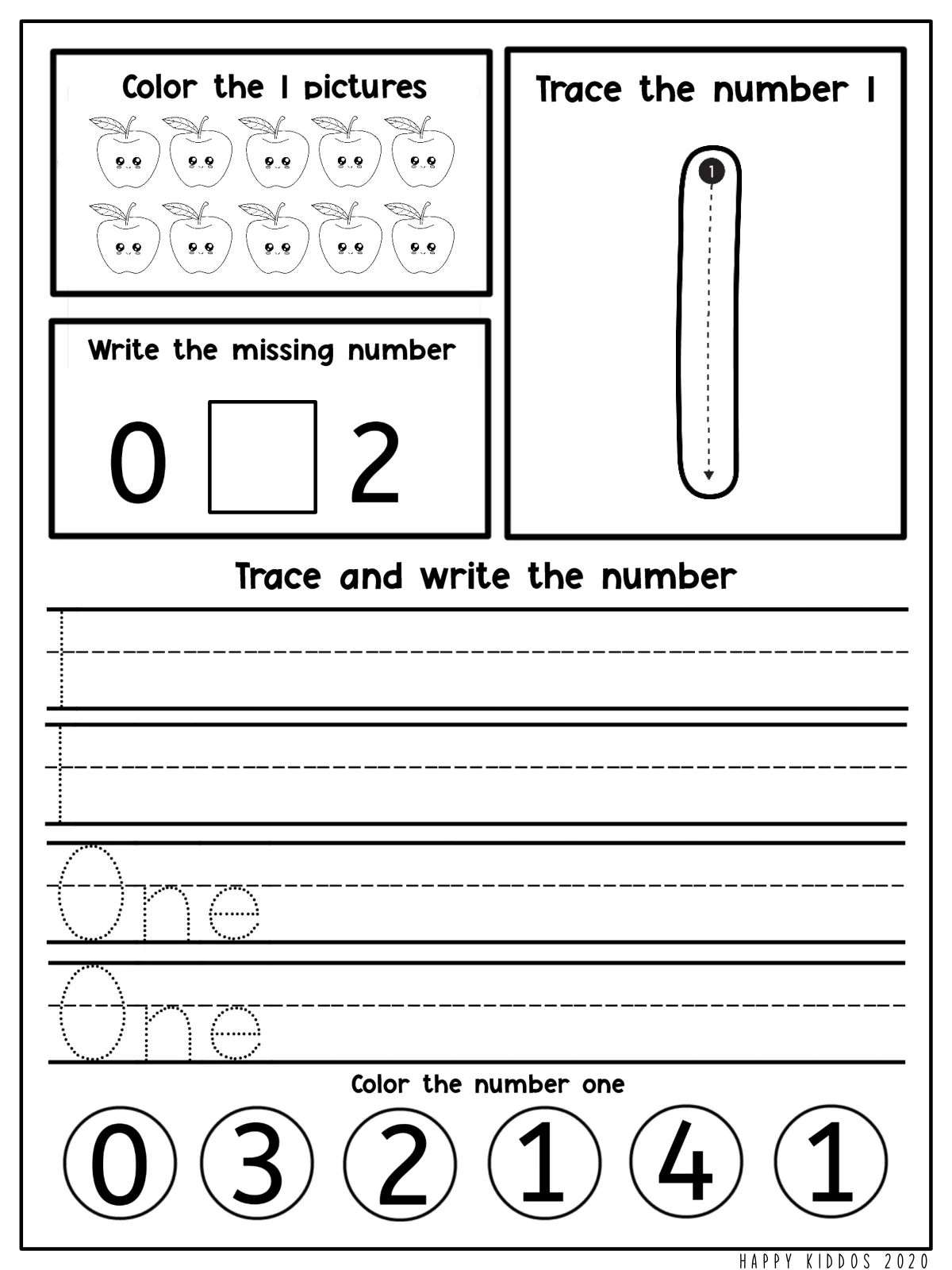 Worksheets for Kindergarten